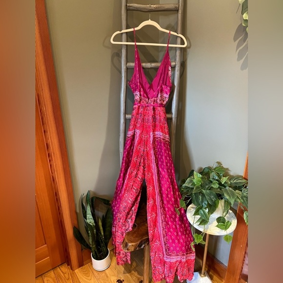 Free People Cabbage Rose Jumpsuit - Picture 5 of 9